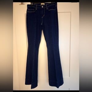 L'AGENCE Dark Blue Flare Jeans